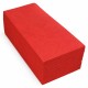 Servilletas de Papel Punta Punta 40x40cm Plegado 1/8 Rojas (30 Uds)