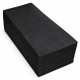 Servilletas de Papel Punta Punta 40x40cm Plegado 1/8 Negras (30 Uds)