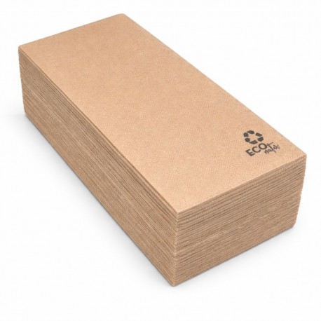 Servilletas de Papel Ecológicas Punta Punta 40x40cm Plegado 1/8 (30 Uds)