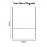 Servilletas de Papel Miniservis con Frases 17x17cm (100 Uds)