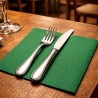 Servilletas de Papel Punta Punta 40x40cm Verdes (50 Uds)