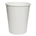 Vasos de Cartón Blanco 240ml Ø8cm (50 Uds)