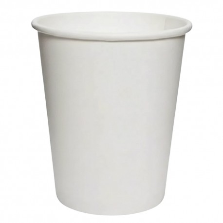 Vasos de Cartón Blanco 240ml Ø8cm (1.000 Uds)