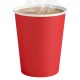 Vasos de Cartón Rojos 260ml Ø7,7cm (1.200 Uds)