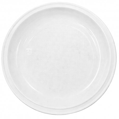 Platos de Plástico 25cm (25 Uds) 