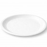 Platos de Plástico PS Pizza 28cm (20 Uds)