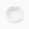 Bols de Plástico PS Blanco 250ml (12 Uds) 
