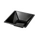 Cuencos de Plástico Cuadrados Negros 12cm (576 Uds) 