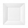 Platos de Plástico Cuadrados Blancos 17cm (600 Uds) 