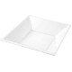  Platos de Plástico Hondos Cuadrados Blancos 17cm (600 Uds) 