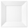 Platos de Plástico Cuadrados Blancos 23cm (600 Uds) 