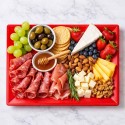 Bandejas de Plástico Rojas 33 x 22,5cm (144 Uds) 