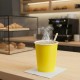 Vasos de Cartón Amarillos 260ml Ø7,7cm (10 Uds)
