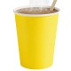 Vasos de Cartón Amarillos 260ml Ø7,7cm (1.200 Uds)
