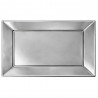 Bandejas de Plástico Plateadas 33 x 22,5cm (96 Uds) 