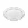 Bandeja de Plástico Redonda Reutilizable Transparente 20cm (1 Uds)