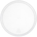 Bandeja Redonda de Plástico PS Lux Transparente Reutilizable 34cm (1 Uds)