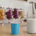 Vasos de Cartón Azules 260ml Ø7,7cm (10 Uds)