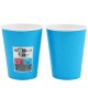 Vasos de Cartón Azules 260ml Ø7,7cm (1.200 Uds)