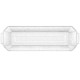 Bandeja de Plástico Reutilizable Transparente 35 x 25cm (1 Uds)