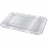 Bandeja de Plástico Reutilizable Transparente 28 x 23cm (1 Uds)