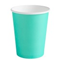 Vasos de Cartón Mint 260ml Ø7,7cm (10 Uds)