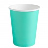 Vasos de Cartón Mint 260ml Ø7,7cm (10 Uds)