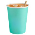 Vasos de Cartón Mint 260ml Ø7,7cm (10 Uds)