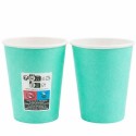 Vasos de Cartón Mint 260ml Ø7,7cm (10 Uds)