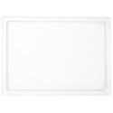 Bandeja de Plástico PS Lux Transparente Reutilizable 37x27cm (1 Uds)
