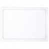 Bandeja de Plástico PS Lux Transparente Reutilizable 37x27cm (1 Uds)