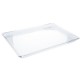 Bandeja de Plástico PS Lux Transparente Reutilizable 37x27cm (1 Uds)