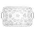 Bandeja de Plástico PS Lux Transparente Reutilizable 47x33cm (1 Uds)