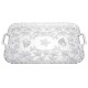 Bandeja de Plástico PS Lux Transparente Reutilizable 47x33cm (1 Uds)
