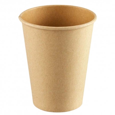 Vasos de Cartón Kraft 12Oz/360ml Ø9cm (1.000 Uds)