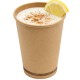 Vasos Biodegradables de Cartón Kraft 12Oz/360ml Ø9cml (50 Uds)