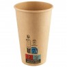 Vasos de Cartón Kraft 16Oz/480ml Ø9cm (1.000 Uds)