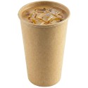 Vasos de Cartón Kraft 16Oz/480ml Ø9cm (1.000 Uds)