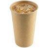 Vasos de Cartón Kraft 16Oz/480ml Ø9cm (1.000 Uds)