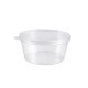 Salseras con Tapa Bisagra Plástico PP Reutilizables 30cc (50 Uds)