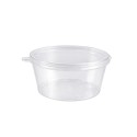 Salseras con Tapa Bisagra Plástico PP Reutilizables 30cc (1000 Uds)