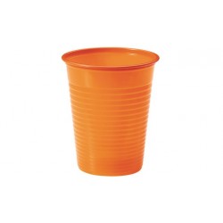 Vasos de Plástico PP Naranjas 200ml (1.152 Uds)