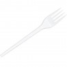 Tenedores de Plástico Blancos 16,5cm (2.000 Uds) 