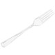 Tenedores Luxe Transparentes Plástico PS 180mm 