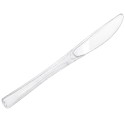 Cuchillos Luxe Transparentes Plástico PS 196mm 
