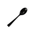 Cucharitas Degustación de Plástico PS Negras Calidad 10cm  