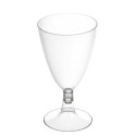 Copas de Plástico Agua / Vino Transparente 170 ml (144 Uds)