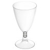 Copas de Plástico PS Agua/Vino 220ml Transparente (144 Uds)