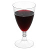 Copas de Plástico PS Agua/Vino 220ml Transparente (144 Uds)