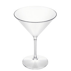 Copas Cocktail Martini Reutilizables Plástico Duro Tritán 300ml (4 Uds)